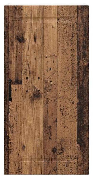Fali konyhaszekrény polcokkal Öreg fa 50 x 31 x 100 cm Faanyag
