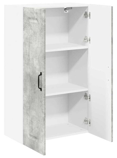 Fali konyhaszekrény Beton Szürke 60 x 31 x 100 cm Faanyag