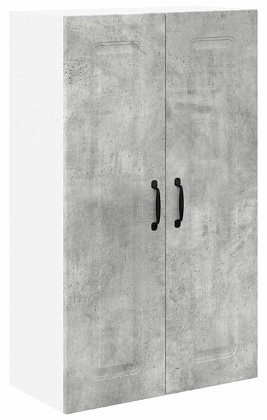 Fali konyhaszekrény Beton Szürke 60 x 31 x 100 cm Faanyag