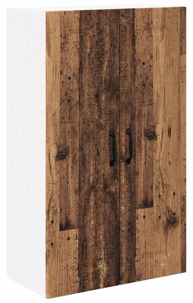 Fali konyhaszekrény polcokkal Öreg fa 60 x 31 x 100 cm Faanyag