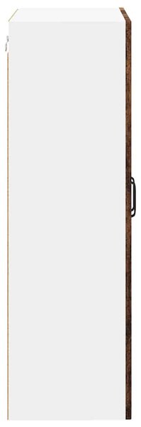 Fali üveges szekrény PORTO Öreg fa 60 x 31 x 100 cm Faanyag