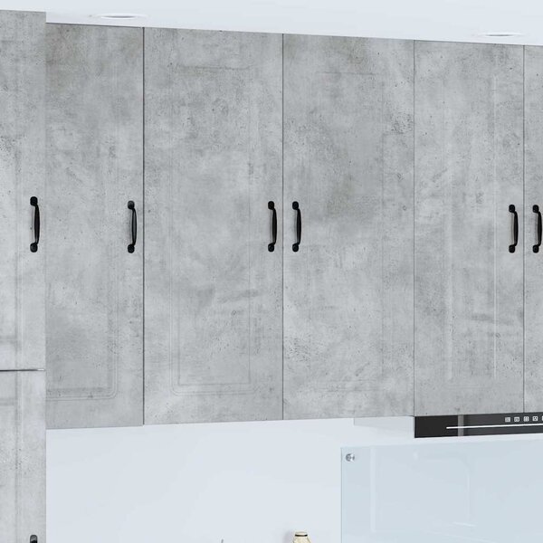 Fali konyhaszekrény Beton Szürke 80 x 31 x 100 cm Faanyag