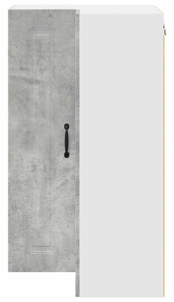 Fali konyhaszekrény Beton Szürke 57 x 57 x 100 cm Faanyag