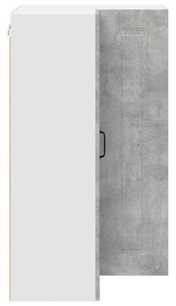 Fali konyhaszekrény Beton Szürke 57 x 57 x 100 cm Faanyag