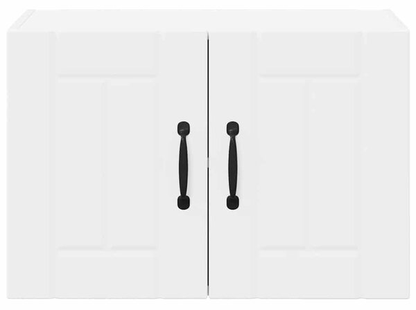 Fali konyhaszekrény 2 pcs Fehér 60 x 31 x 40 cm Faanyag