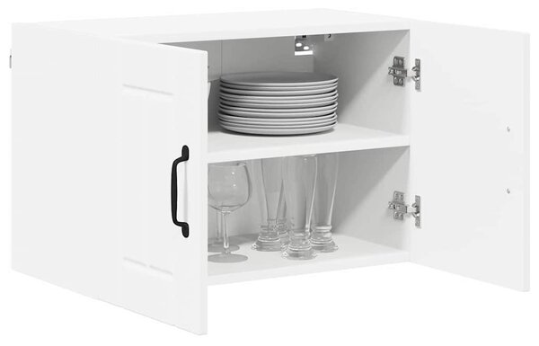 Fali konyhaszekrény 2 pcs Fehér 60 x 31 x 40 cm Faanyag