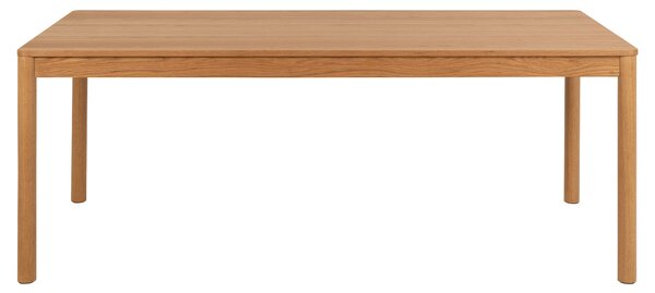 MAZZONI EXPORT PACIFIC Természetes Tölgy 200x100 cm – FA ASZTAL BOHO/SKANDINÁV STÍLUSBAN