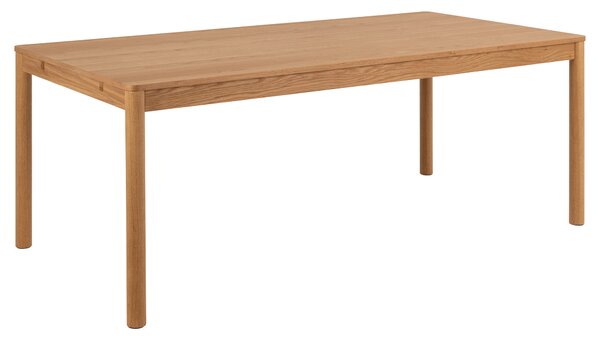 MAZZONI EXPORT PACIFIC Természetes Tölgy 200x100 cm – FA ASZTAL BOHO/SKANDINÁV STÍLUSBAN