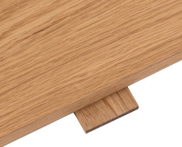 MAZZONI EXPORT PACIFIC Természetes Tölgy 200x100 (+2 db 50 cm-es bővítőlap) – FA ASZTAL BOHO/SKANDINÁV STÍLUSBAN, BŐVÍTHETŐ EGÉSZEN 300 cm-IG!