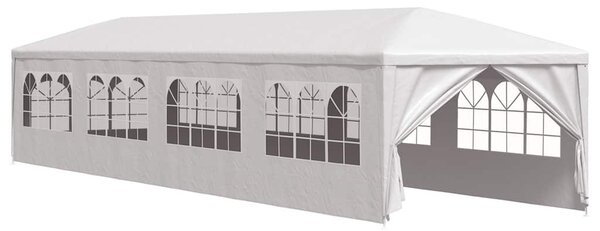 Fehér kerti pavilon 3 x 12 m