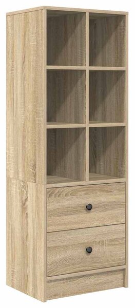Magasfiú fiókkal sonoma tölgy 45.5 x 34 x 127 cm Faanyag