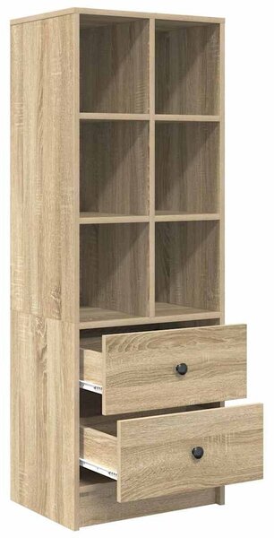 Magasfiú fiókkal sonoma tölgy 45.5 x 34 x 127 cm Faanyag