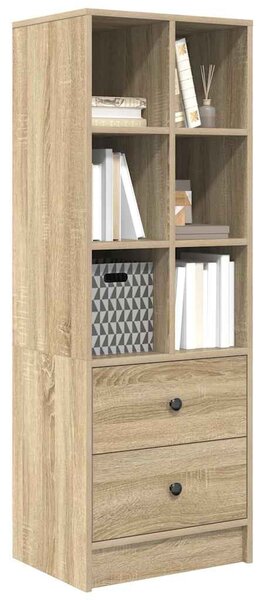 Magasfiú fiókkal sonoma tölgy 45.5 x 34 x 127 cm Faanyag