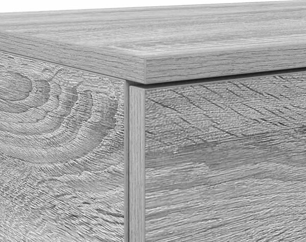 Ágyfiókok fiókkal Szürke sonoma 150 x 36.5 x 16.5 cm Faanyag