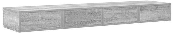 Ágyfiókok fiókkal Szürke sonoma 150 x 36.5 x 16.5 cm Faanyag