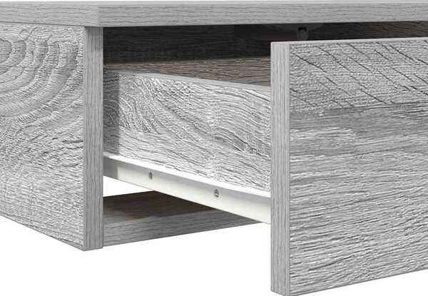Ágyfiókok fiókkal Szürke sonoma 150 x 36.5 x 16.5 cm Faanyag