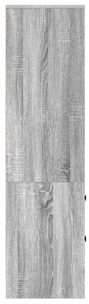 Magasfiú fiókkal Szürke sonoma 45.5 x 34 x 127 cm Faanyag