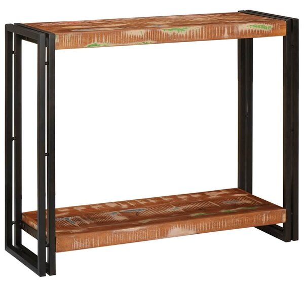 Konzolasztal 90 x 33 x 75 cm Szilárd Újrahasznosított Fa