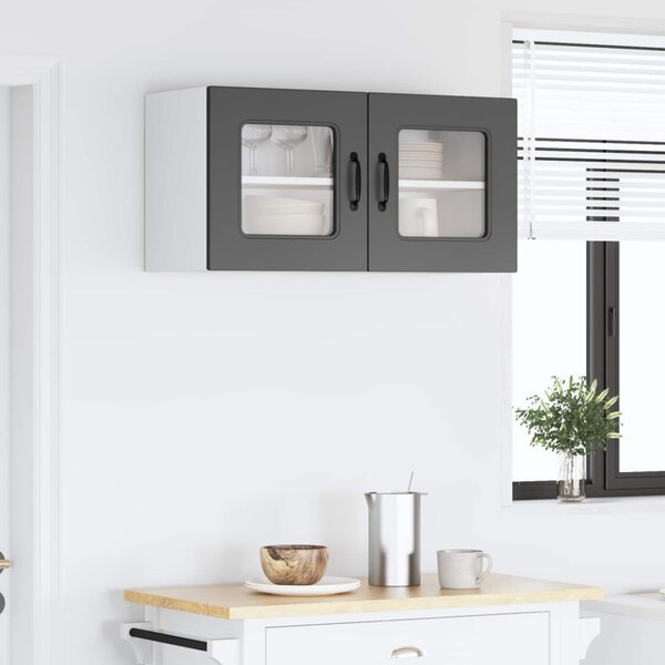 Mosogatógép panel Kalmar Fekete 80 x 31 x 40 cm Faanyag