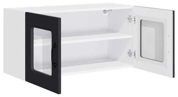Mosogatógép panel Kalmar Fekete 80 x 31 x 40 cm Faanyag