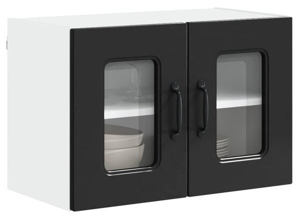 Mosogatógép panel Kalmar Fekete 60 x 31 x 40 cm Faanyag