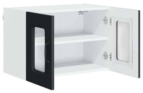 Mosogatógép panel Kalmar Fekete 60 x 31 x 40 cm Faanyag