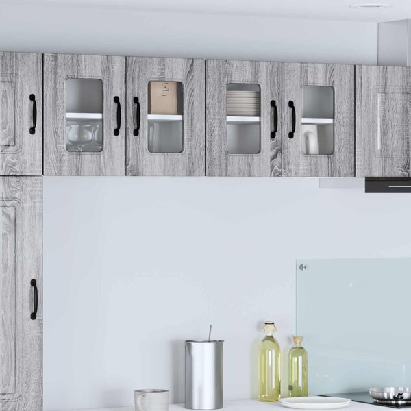Mosogatógép panel Kalmar Szürke Sonoma 60 x 31 x 40 cm Faanyag
