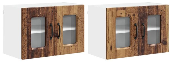 Mosogatógép panel Kalmar 2 pcs Öreg fa 60 x 31 x 40 cm Faanyag
