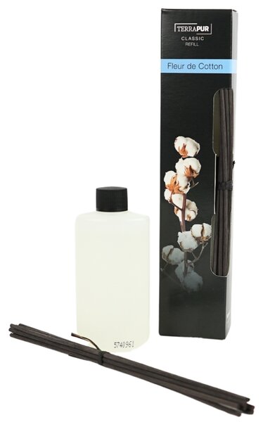 Pálcás aroma diffúzor TERRAPUR FLEUR DE COTTON 90 ml