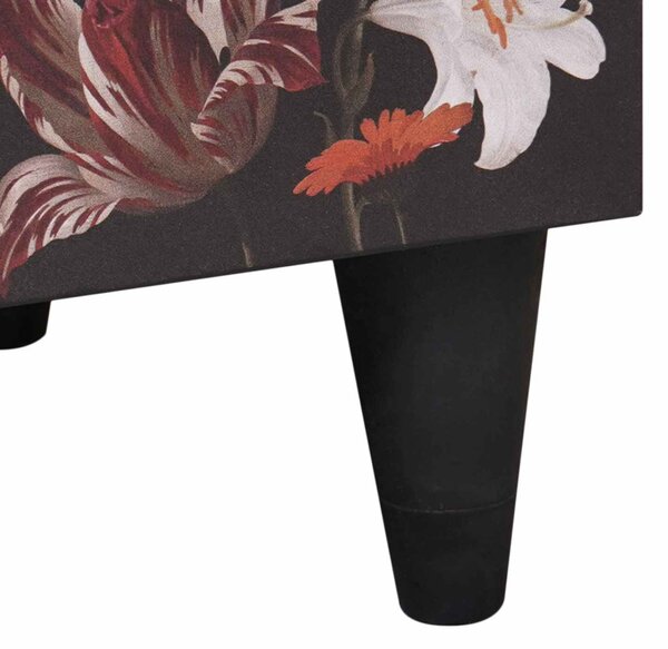 Éjjeli asztal fiókkal Sokszínű 50 x 33 x 60 cm Tömör Mangófát