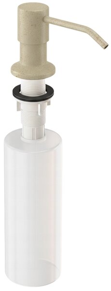 Gamma Simple, mosogatószer-adagoló konyhai mosogatóhoz 400 ml, bézs pettyes, GMA-DOZ-B-PG