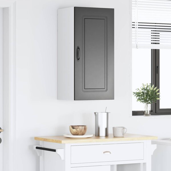 Mosogatógép panel Kalmar Fekete 40 x 31 x 80 cm Faanyag