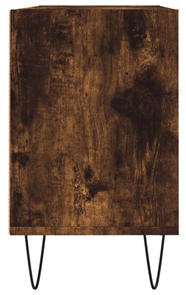 Füstös tölgy színű szerelt fa TV-szekrény 103,5x30x50 cm