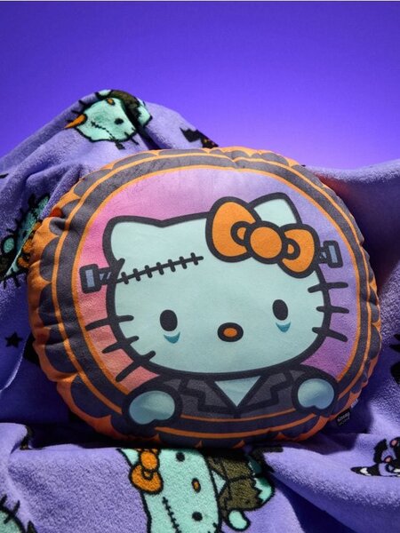 Sinsay - Kerek, sötétben világító Hello Kitty párna - többszínű