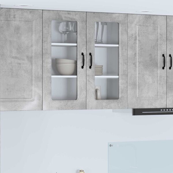 Mosogatógép panel Kalmar Beton Szürke 80 x 31 x 80 cm Faanyag
