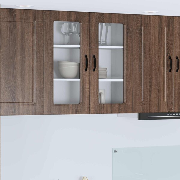 Mosogatógép panel Kalmar Barna Tölgy 80 x 31 x 80 cm Faanyag