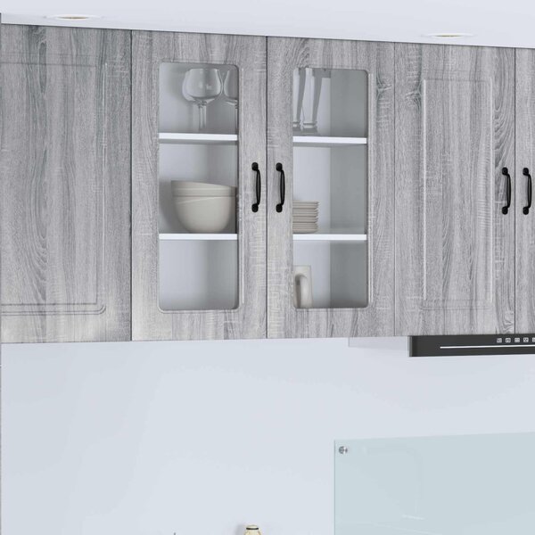 Mosogatógép panel Kalmar Szürke Sonoma 80 x 31 x 80 cm Faanyag