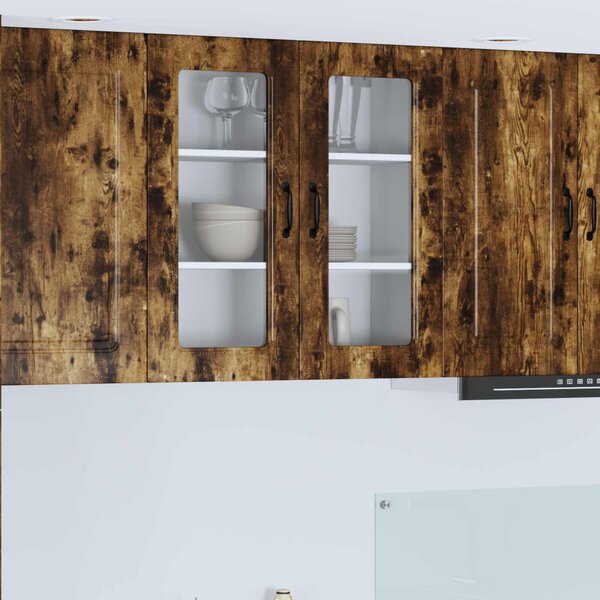 Mosogatógép panel Kalmar Füstölt tölgy 80 x 31 x 80 cm Faanyag