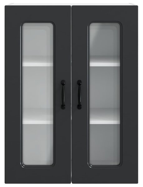 Mosogatógép panel Kalmar Fekete 60 x 31 x 80 cm Faanyag