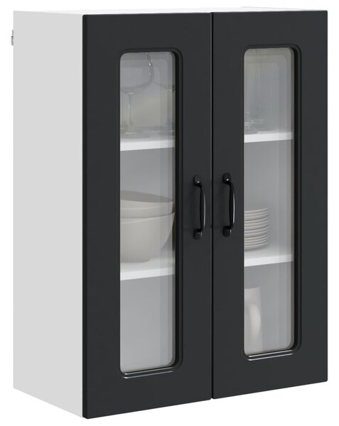 Mosogatógép panel Kalmar Fekete 60 x 31 x 80 cm Faanyag