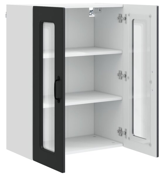 Mosogatógép panel Kalmar Fekete 60 x 31 x 80 cm Faanyag