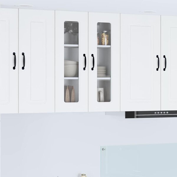 Mosogatógép panel Kalmar Fehér 60 x 31 x 80 cm Faanyag