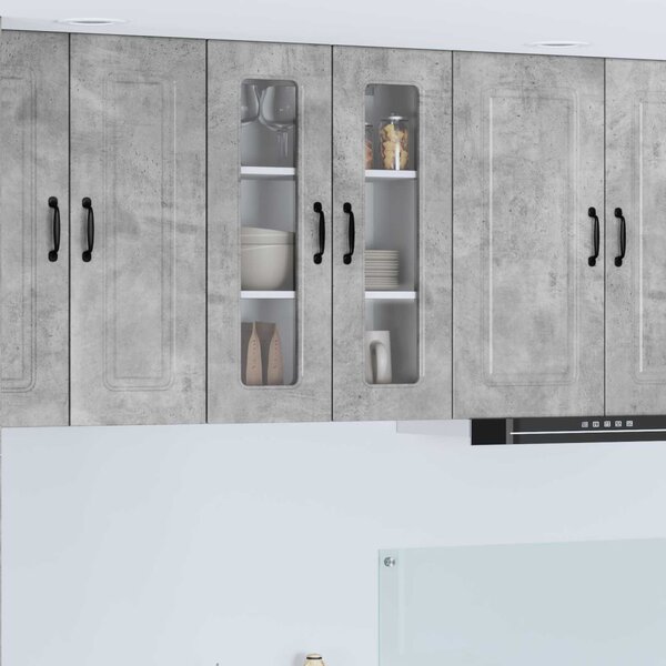 Mosogatógép panel Kalmar Beton Szürke 60 x 31 x 80 cm Faanyag