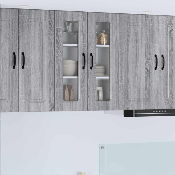 Mosogatógép panel Kalmar Szürke Sonoma 60 x 31 x 80 cm Faanyag