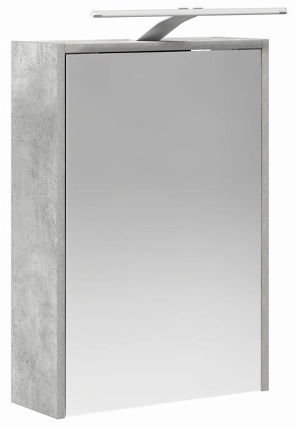 Fürdőszobai Szekrény Szett 5 pcs Betonszürke 43 x 16 x 62,5 cm