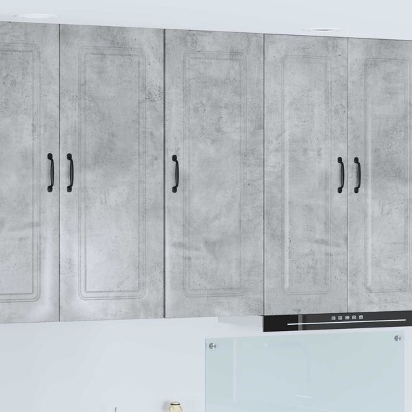 Mosogatógép panel Kalmar Beton Szürke 40 x 31 x 100 cm Faanyag