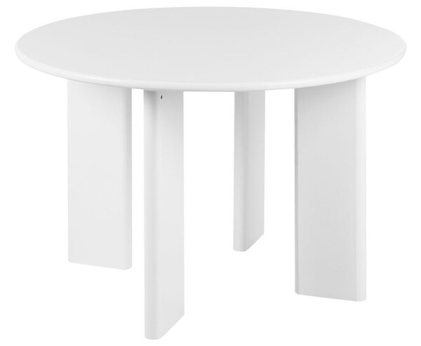 Fehér étkezőasztal ⌀ 120 cm COSMO