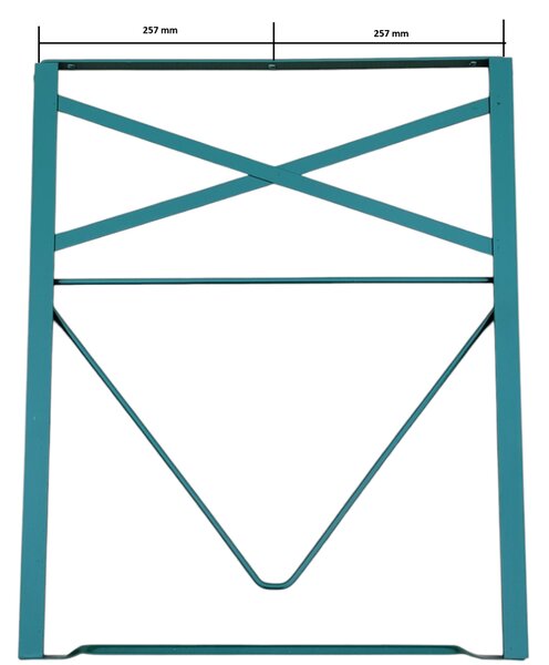 XL Premium sörasztal pótláb – 75 × 60 cm