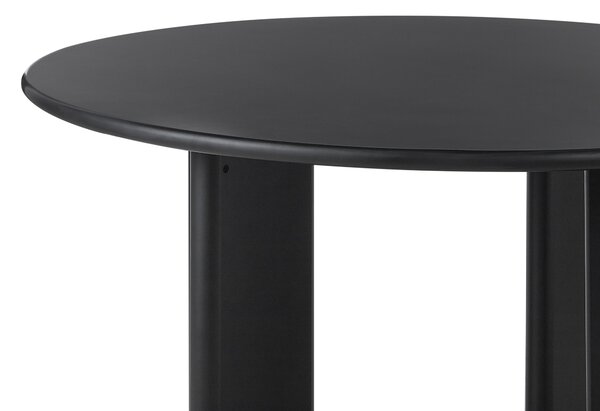 Étkezőasztal COSMO Fekete 120 cm 120 cm