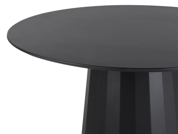 Étkezőasztal PLATO Fekete 100 cm 100 cm Fém